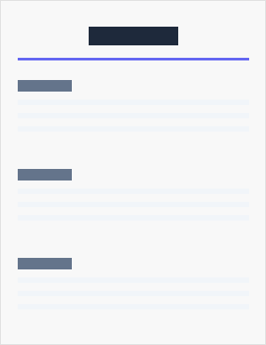 Minimal Template